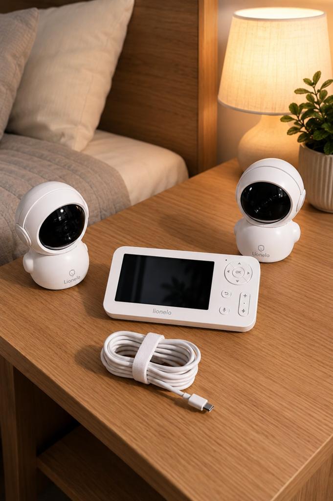iNeedy Babyfoon Set – 2 Camera’s + Ouderscherm, Kinderen en Baby's, Babyfoons, Ophalen, Camera