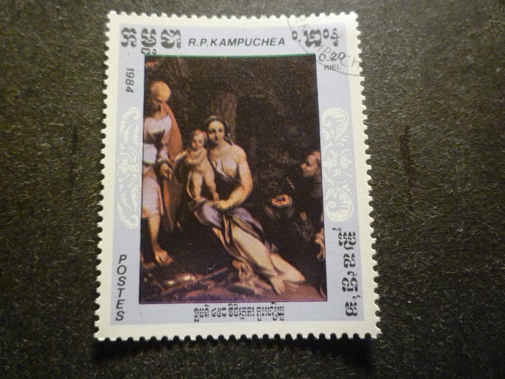 Cambodja/Cambodge 1984 Mi 620(o) Gestempeld/Oblitéré, Verzenden, Gestempeld