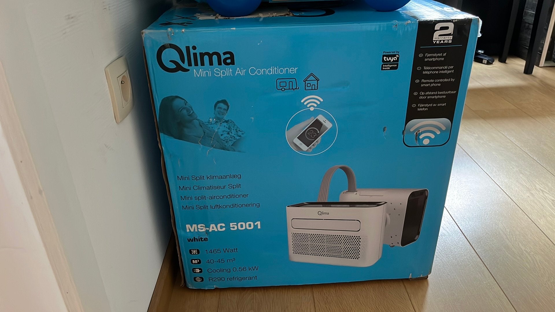 QLIMA mini split, Watersport en Boten, Ophalen, Zo goed als nieuw