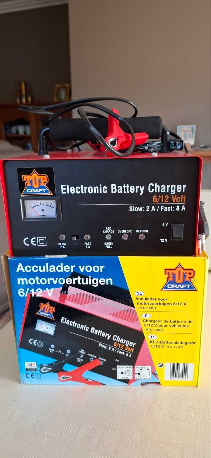 electronische batterij lader, Neuf