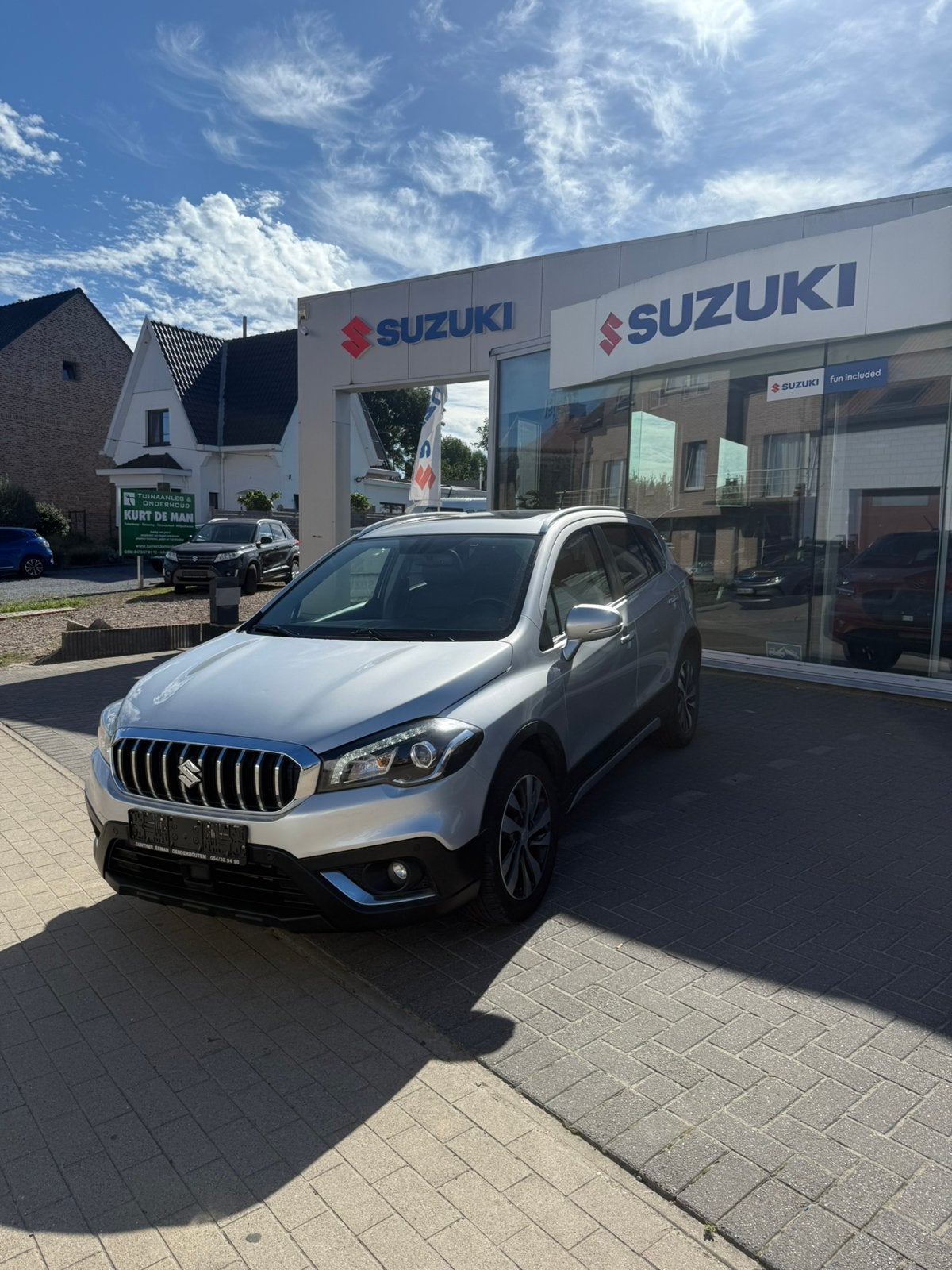 Suzuki sx4 - scross *full option* open dak, Autos, Cuir, Argent ou Gris, Achat, Entreprise