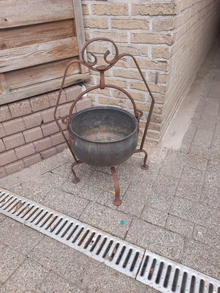 bloempot, Ophalen