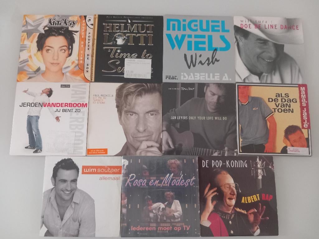 CD Singles Belpop Nederlandstalig Pop Rock Disco Parodie, Cd's en Dvd's, Cd's | Nederlandstalig, Ophalen of Verzenden, Pop