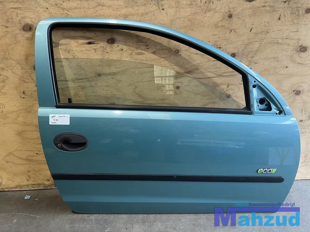 OPEL CORSA C Blauw rechts deur 2000-2005, Gebruikt, Deur, Opel Automobile GmbH, Kontakt@opel-infoservice.de