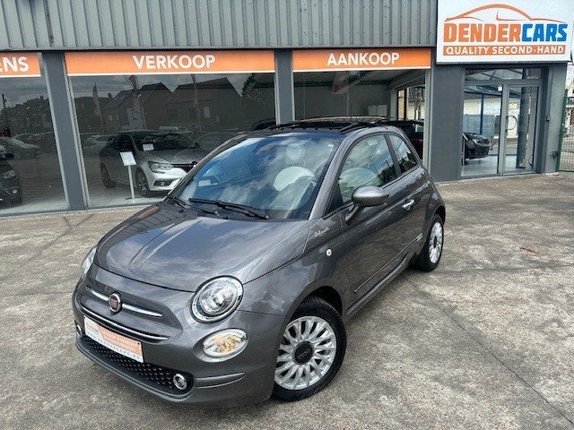 Fiat 500, 1.0i Hybride, 2022, 13.301km's + Garantie, Auto's, Fiat, Bluetooth, Euro 6, Bedrijf, Grijs