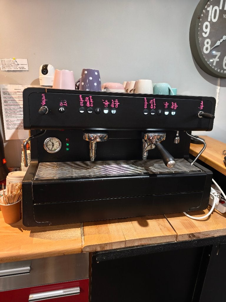 Machine à café professionnelle et broyeur, Enlèvement, Utilisé, Café et Espresso