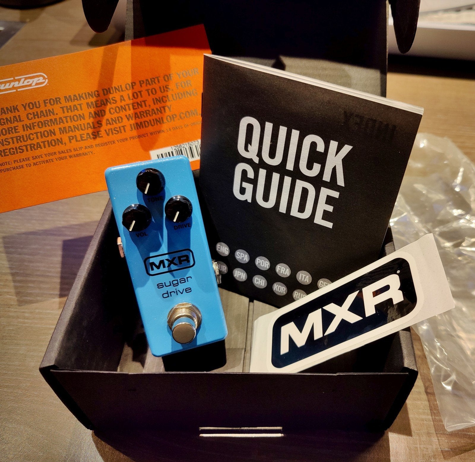 Klon overdrive (MXR Sugar Drive), Muziek en Instrumenten, Ophalen of Verzenden