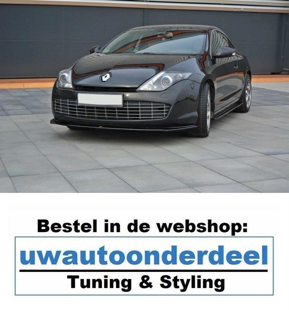 Spoiler Voorspoiler Lip Splitter Voor Renault laguna Coupe, Envoi