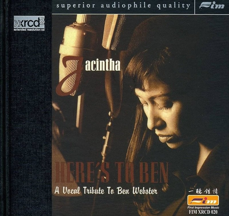 SALE--CD JACINTHA-Here's to Ben-A Vocal Tribute, Verzenden, Jazz
