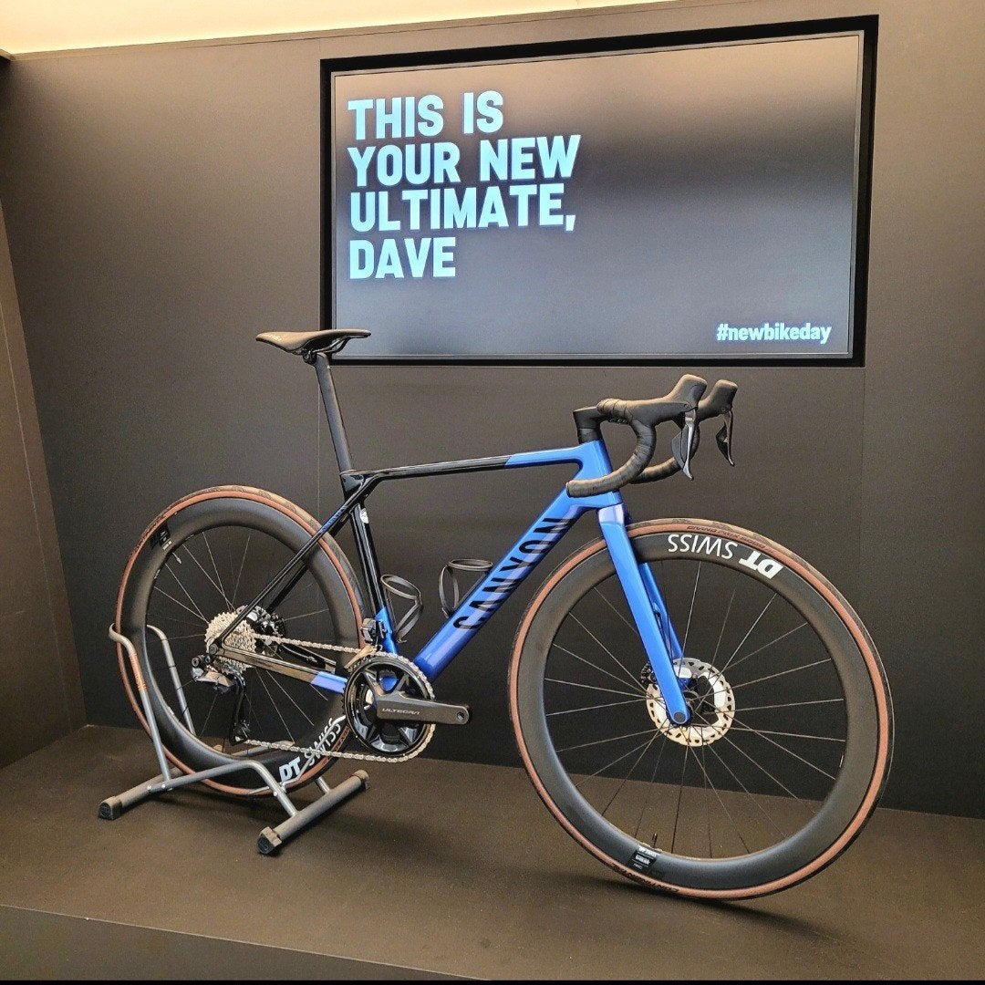 Canyon Ultimate CF SL 8 Aero Maat S, Fietsen en Brommers, Fietsen | Racefietsen, Ophalen, Gebruikt, Carbon