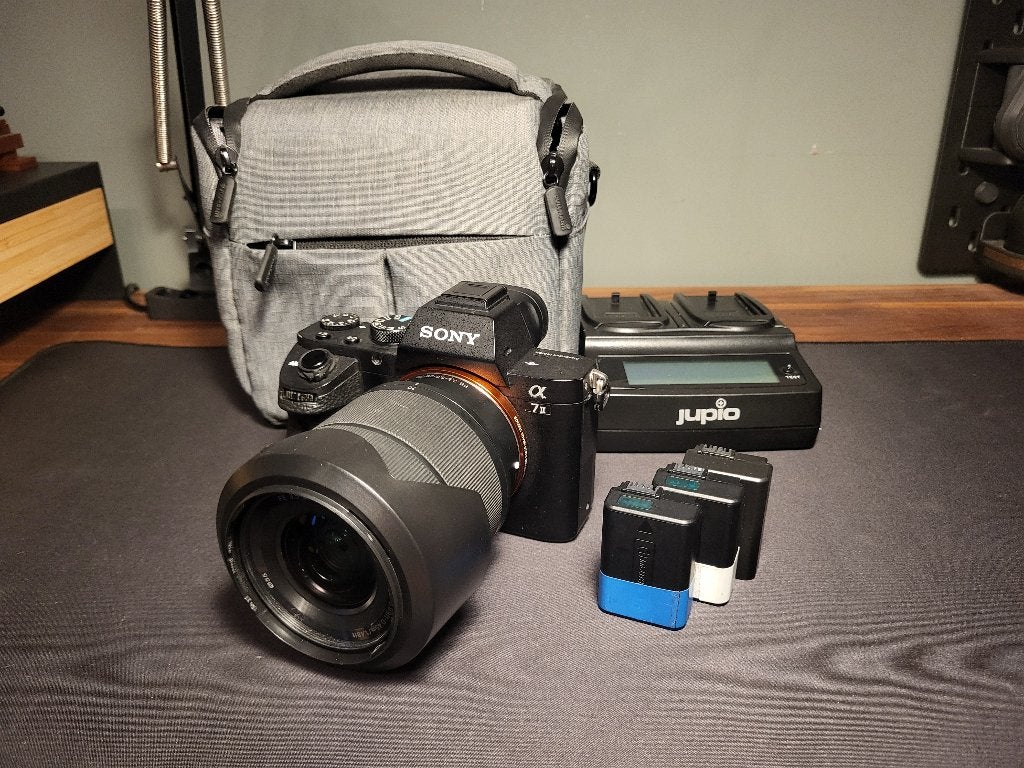 Sony A7 II + sony fe 28-70mm f/3.5-5.6 oss + extra's, Audio, Tv en Foto, Beeldstabilisatie, Ophalen, Bodydop, Sony