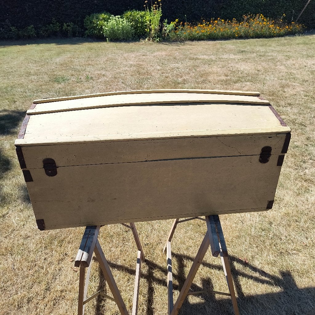 Houten opbergkoffer /decoratie, Minder dan 50 cm, Gebruikt, 50 tot 100 cm, 5 – 50
