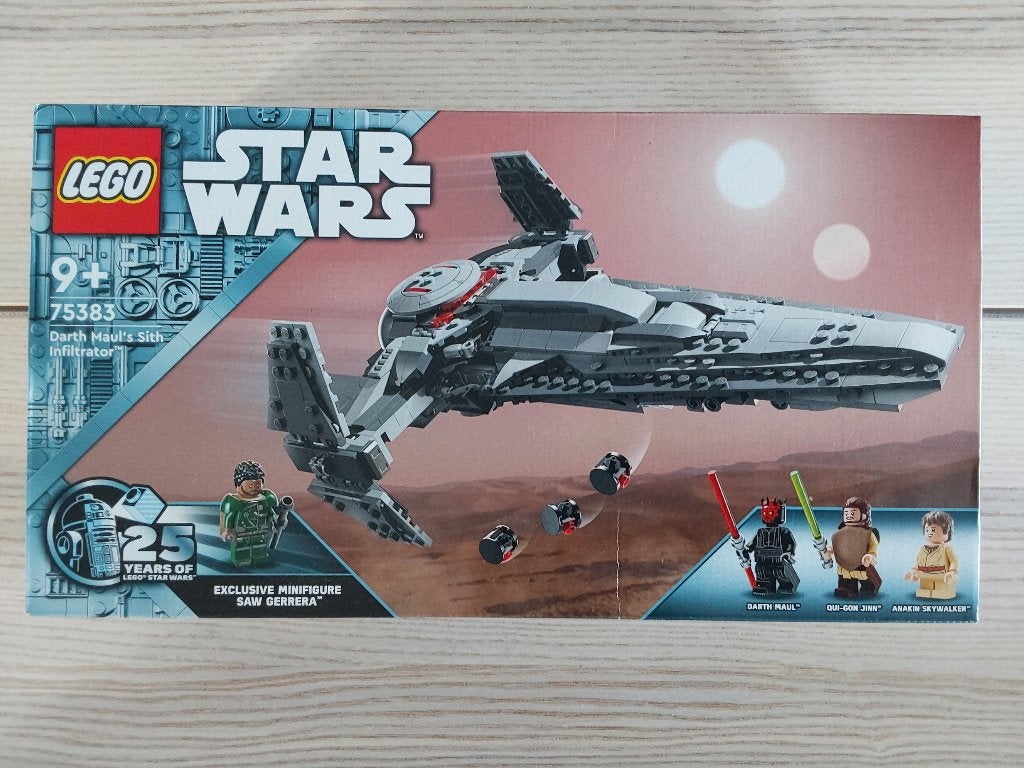 Lego star wars 75383 Darth Maul's Sith Infiltrator, Collections, Star Wars, Enlèvement, Comme neuf
