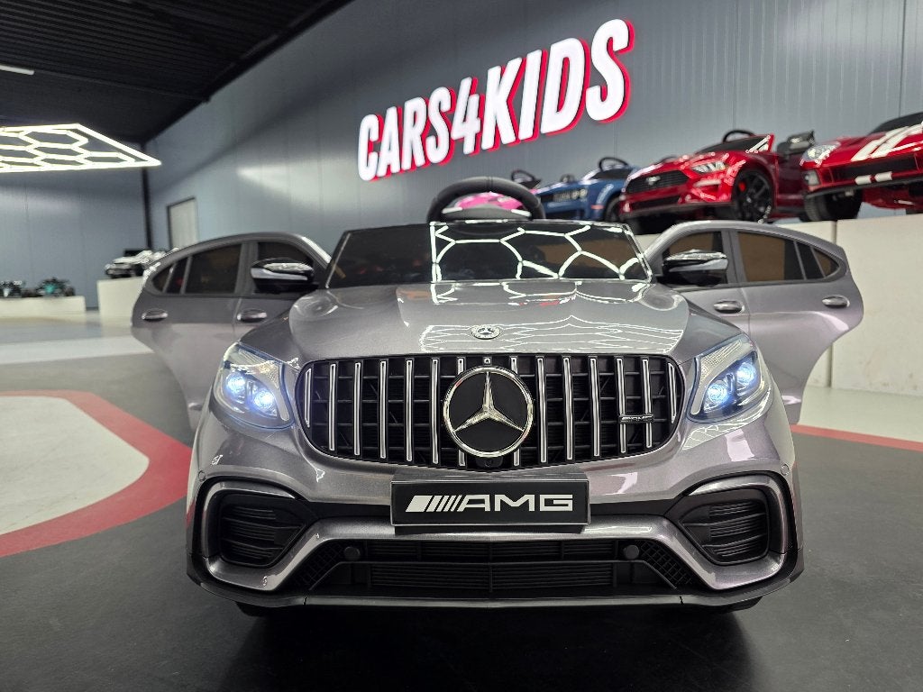 Kinderauto Mercedes GLC - 4 motoren - leren zit - met RC, Ophalen of Verzenden, Nieuw, Afstandsbediening