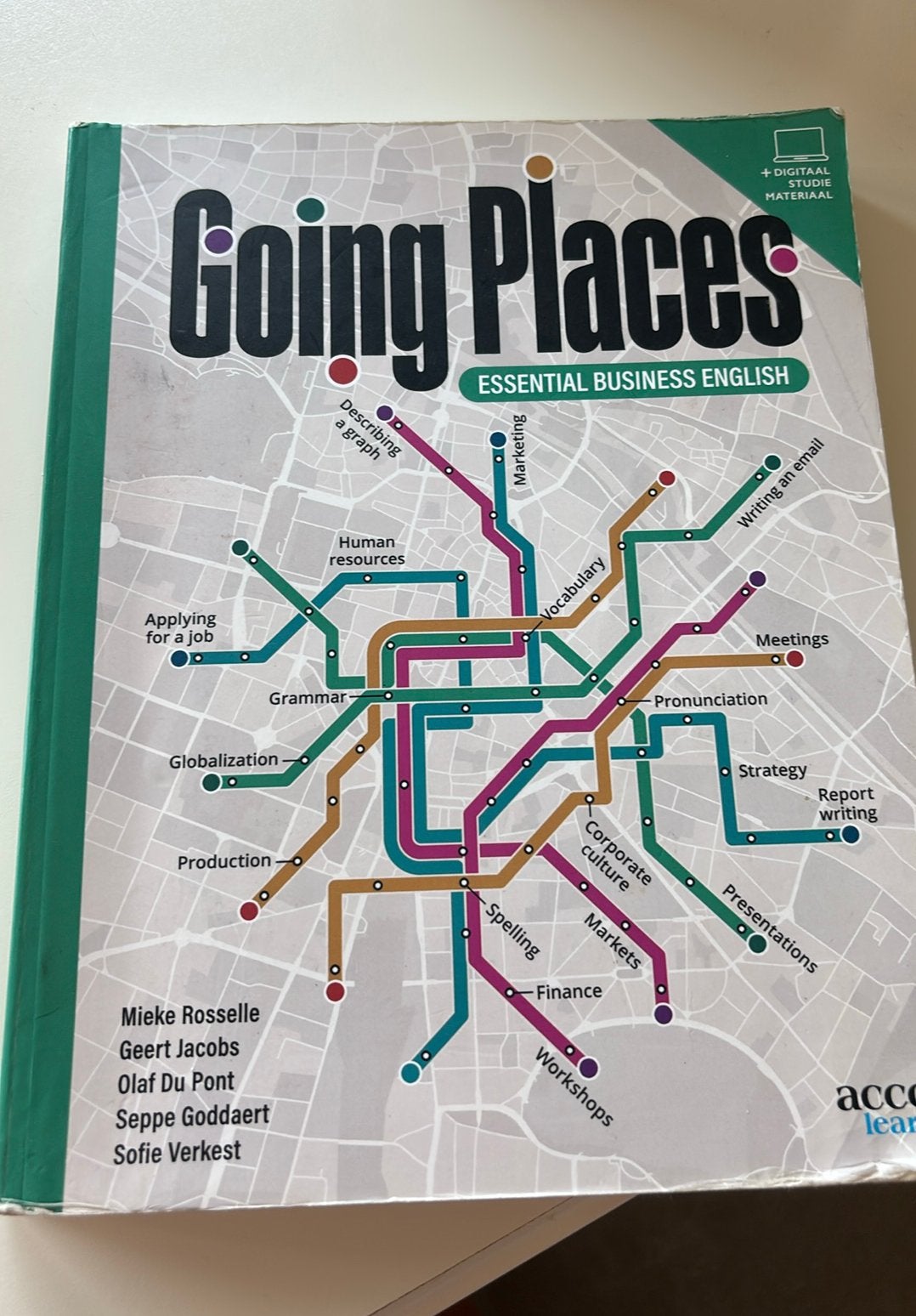 Going places | English 1 TEW UGent, Livres, Livres scolaires, Envoi, Anglais