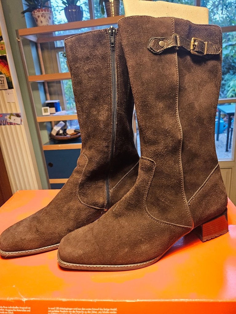 damesschoenen, Bruin, Lage of Enkellaarzen, Zo goed als nieuw, Ophalen
