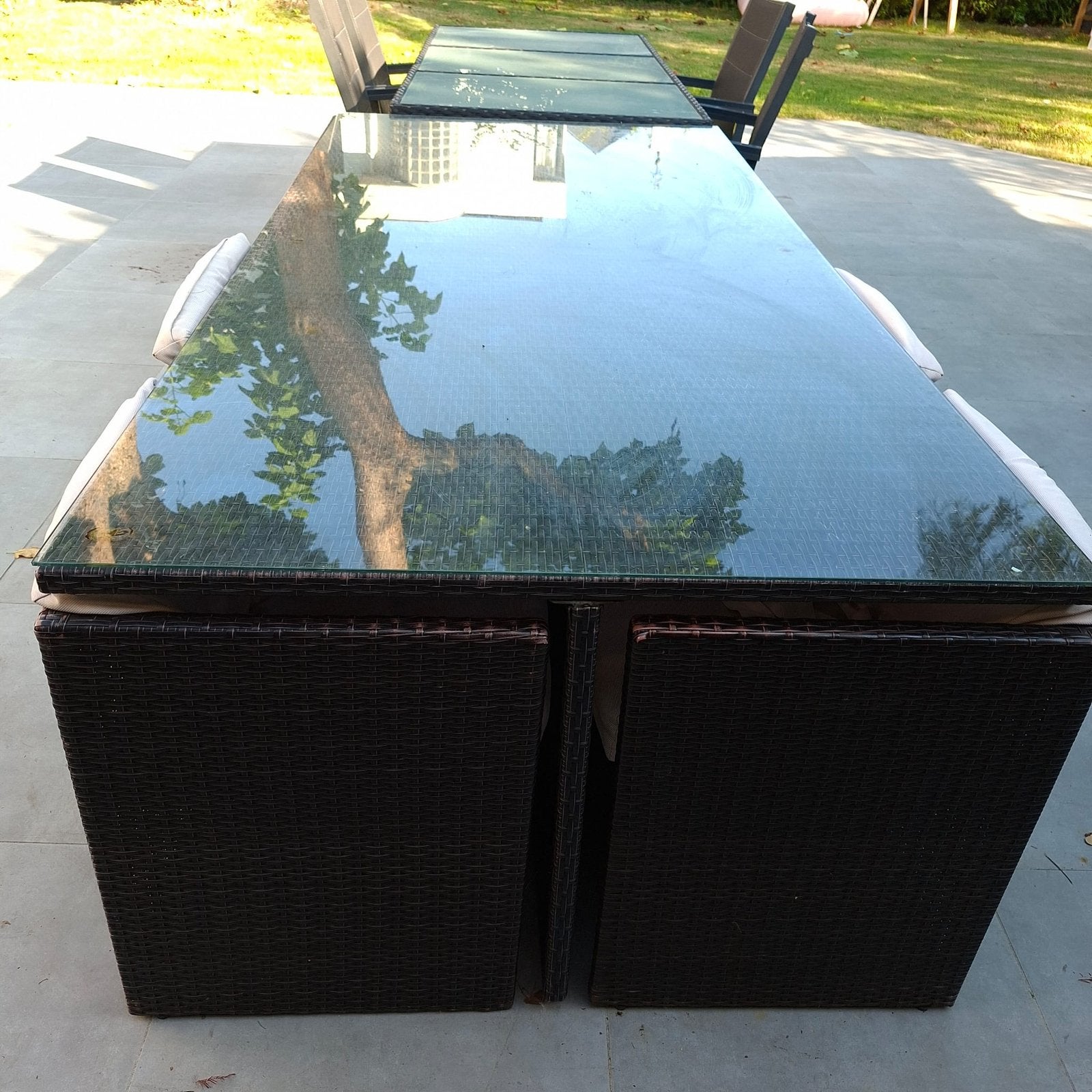 Tuintafel, Tuin en Terras, Ophalen, Gebruikt