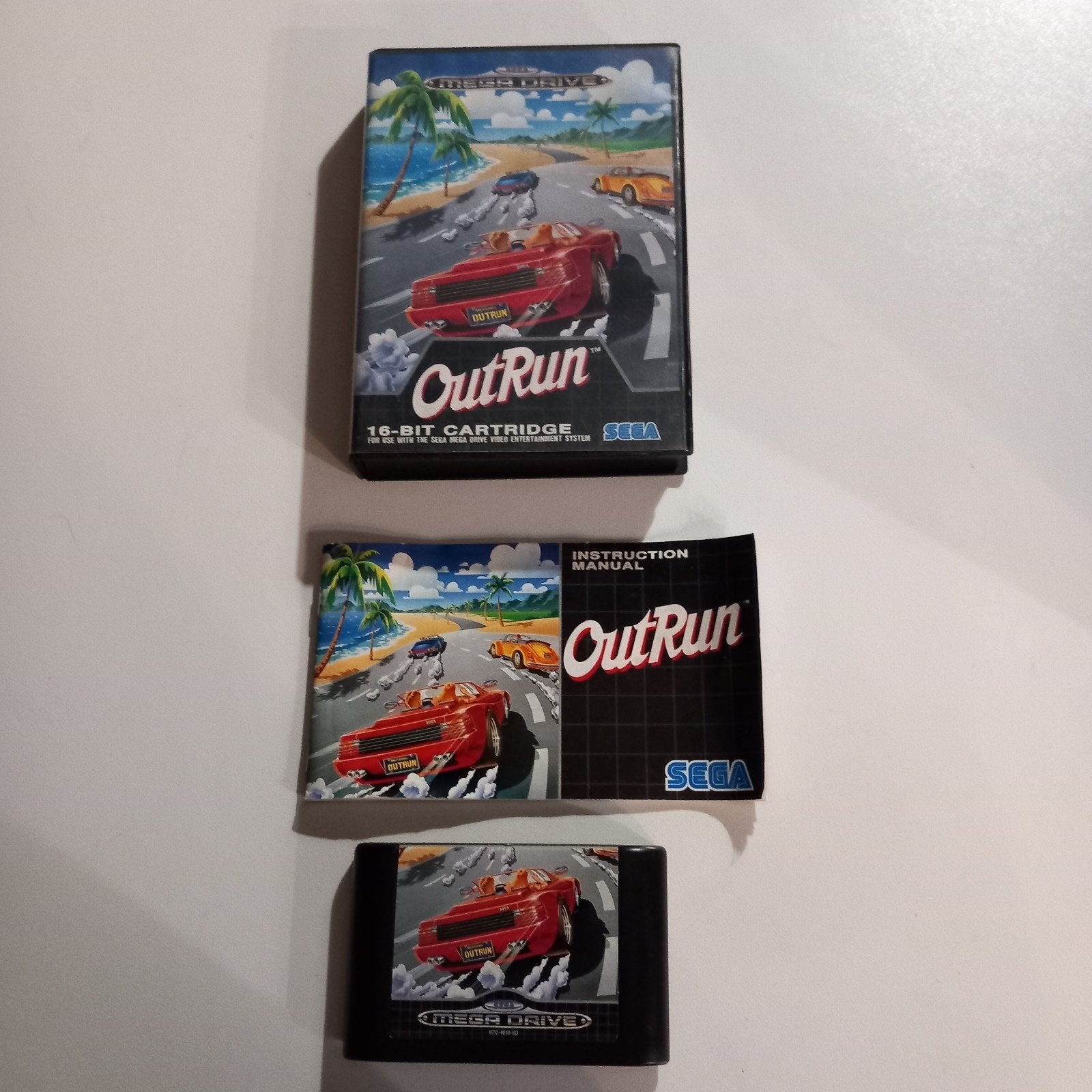 Out Run Sega Mega Drive pal, Games en Spelcomputers, Games | Sega, Ophalen of Verzenden, Mega Drive