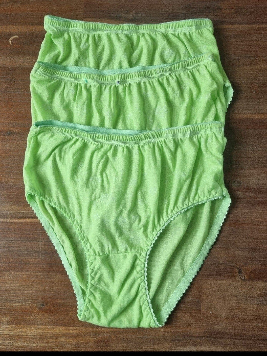 Lot de 3 nouveaux slips pour femmes, taille M, vert citron, Enlèvement ou Envoi, Vert, Slip