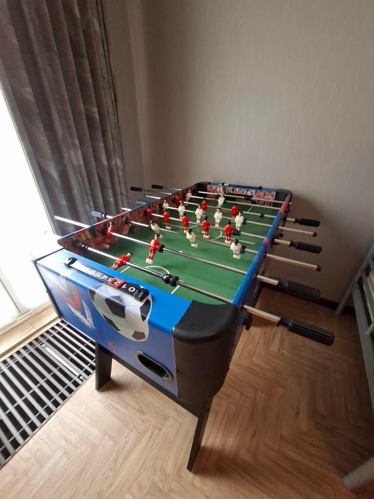 Voetbaltafel - opklapbaar, Ophalen