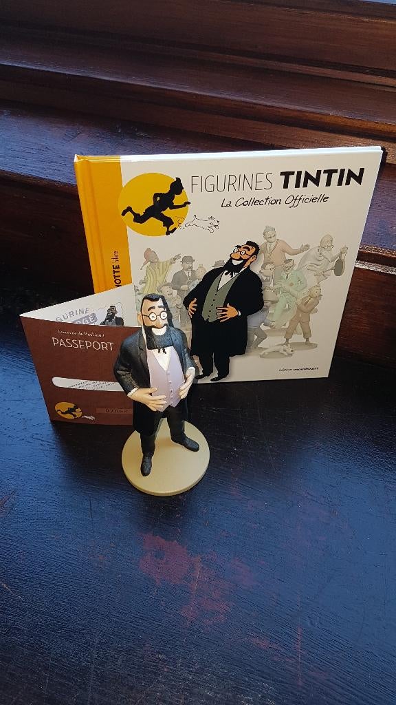 tintin figurine officielle 43, Enlèvement ou Envoi, Tintin, Comme neuf, Statue ou Figurine