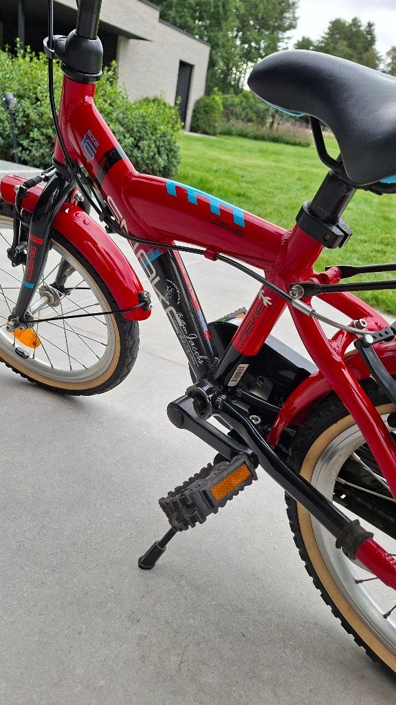 Fiets 16 inch. Loeki Snake, Loekie, Frein à rétropédalage, Comme neuf, Enlèvement