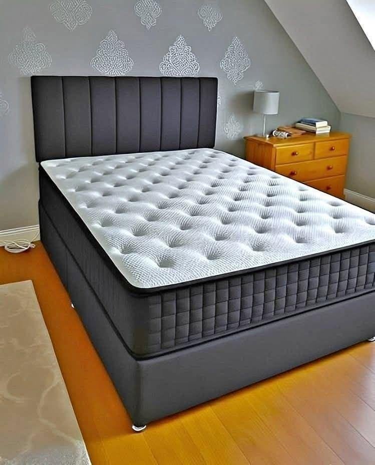 bed and matress, Verzenden, Nieuw, Tweepersoons, Overige kleuren
