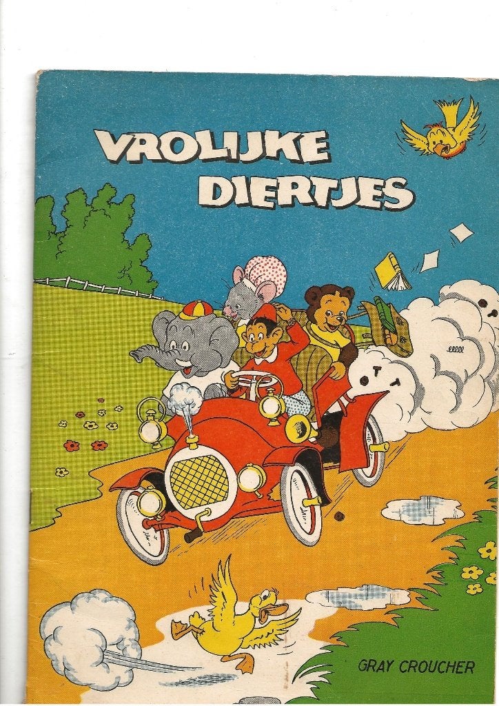 Vrolijke diertjes, Boeken, Gelezen, Eén stripboek, Ophalen of Verzenden, Gray  Croucher Graham