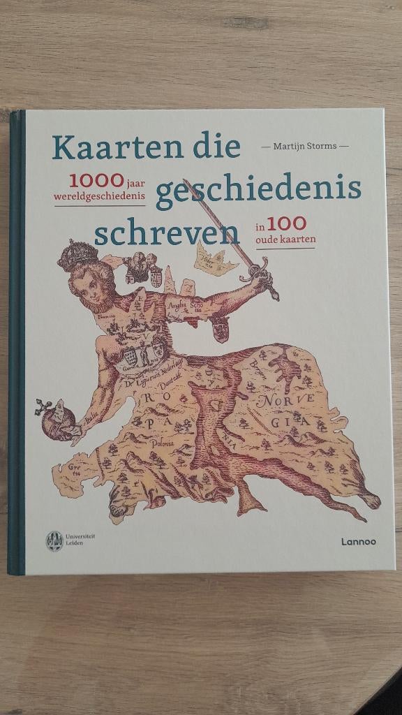 Kaarten die geschiedenis schreven, Europa, Nieuw, Ophalen of Verzenden, Martijn Storms