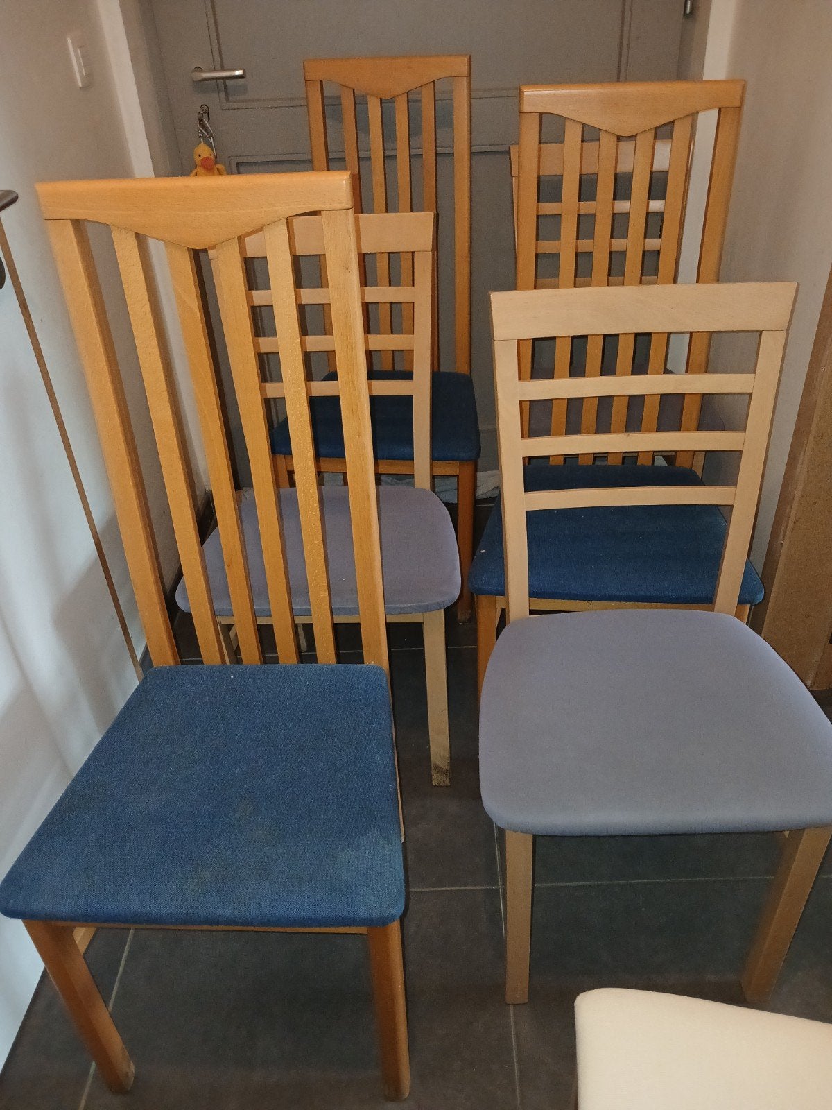 6 gratis stoelen, Huis en Inrichting, Ophalen