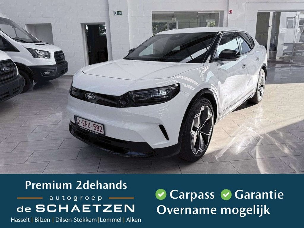 Ford Capri 77 kWh Extended Range RWD (bj 2025, automaat), Auto's, Automaat, Wit, Elektrisch, 2023 kg