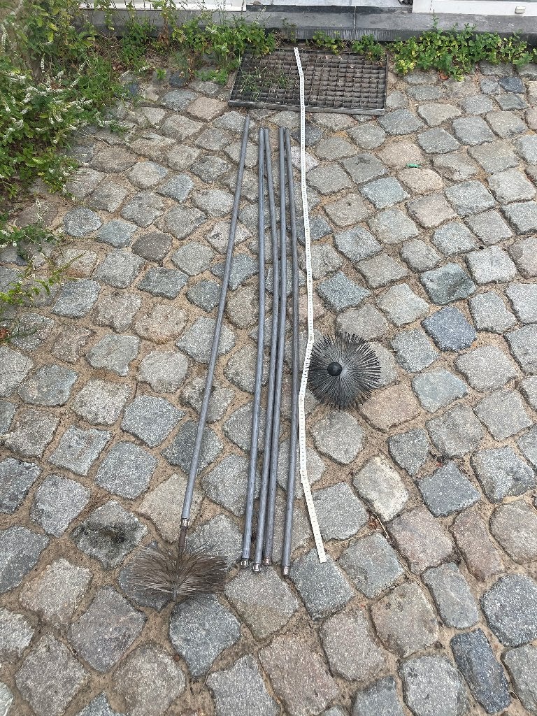Schoorsteenvegerset, Ophalen, Gebruikt