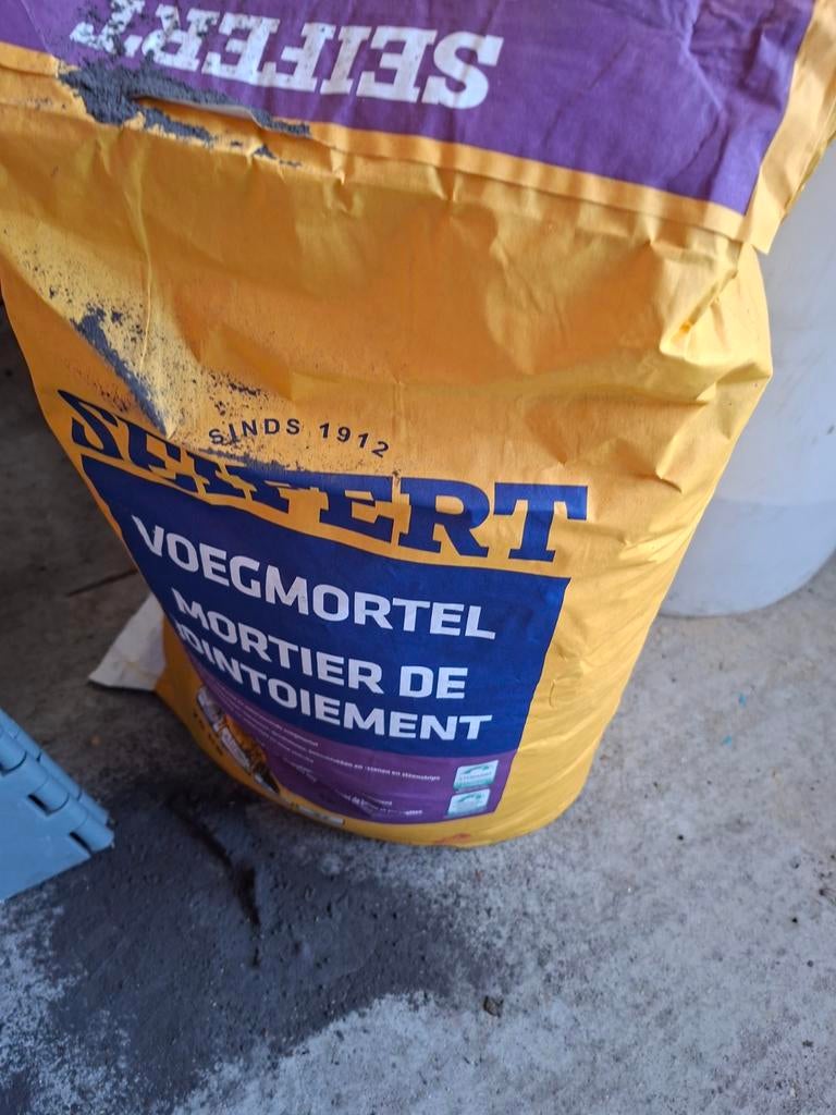 Zwarte voegmortel, Doe-het-zelf en Bouw, Ophalen of Verzenden