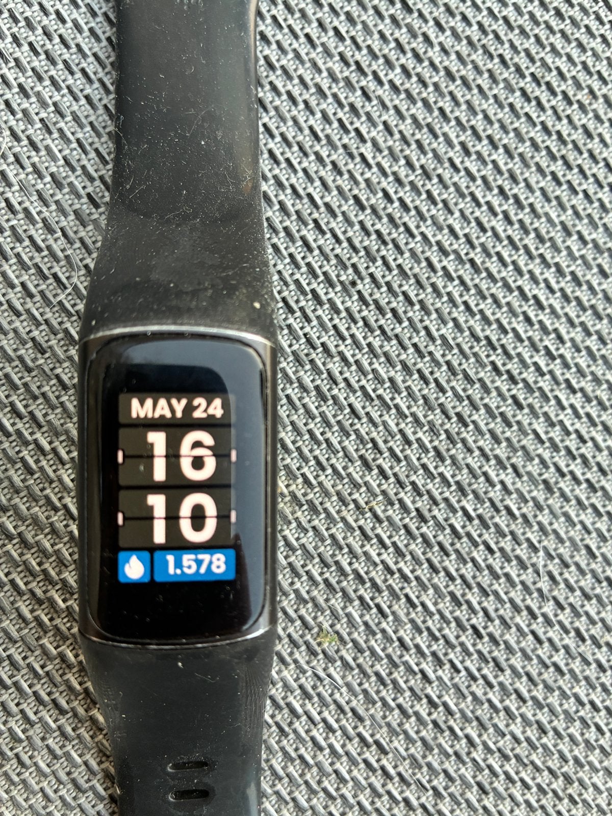 Fitbit Charge 6 - Activity Tracker - Zwart, Ophalen, Gebruikt, Met loopsnelheid