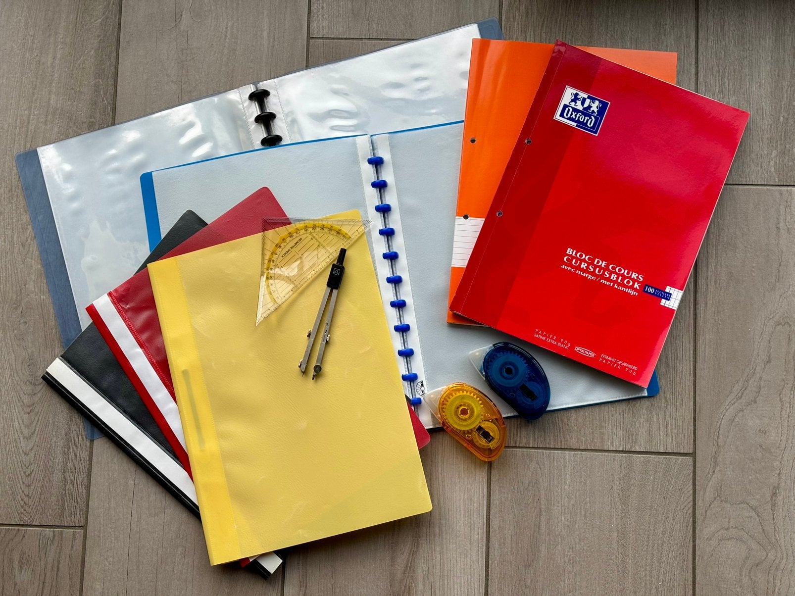 Schoolspullen in goede staat (lot van verschillende spullen), Diversen, Ophalen of Verzenden, Zo goed als nieuw