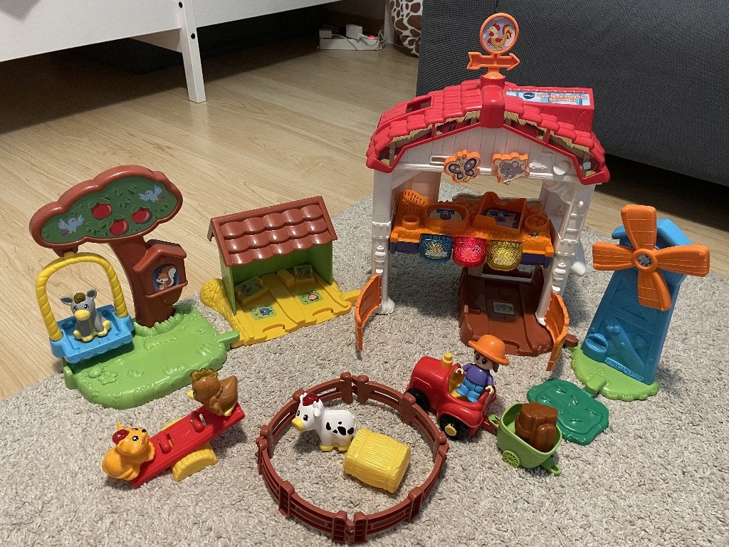 Vtech Tut Tut Animo Ferme interactive FR, Enfants & Bébés, Enlèvement, Comme neuf, 2 à 4 ans