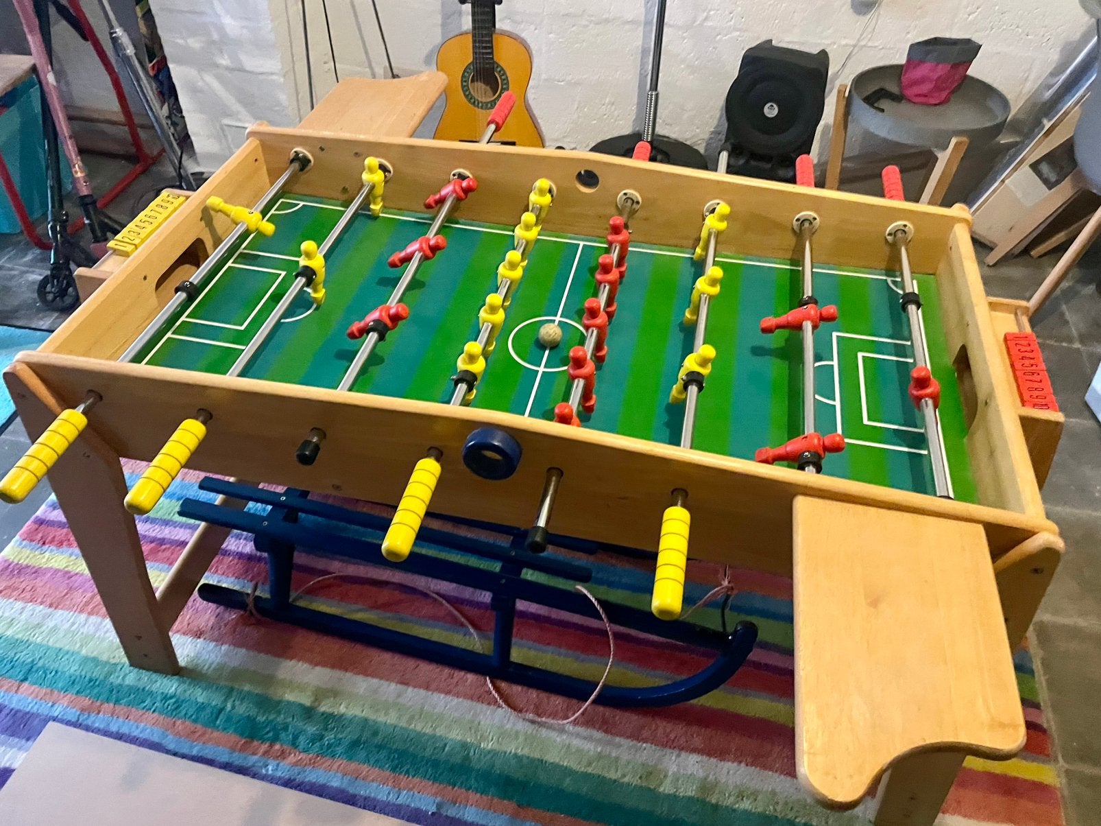 Baby foot, Enlèvement