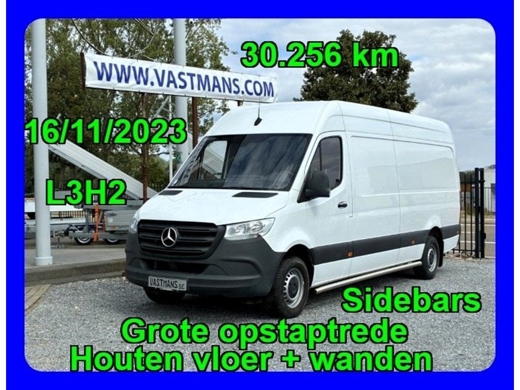 Mercedes-Benz Sprinter 315 29.500 €+BTW / L3 H2 / L3H2 / 30, Auto's, Mercedes-Benz, Monovolume, Wit, 5 deurs, 111 kW