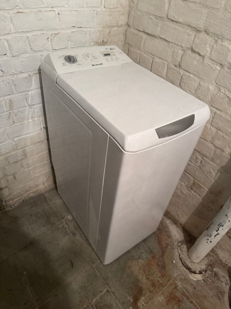 lave-linges Brandt bwt6312e-x/04, Electroménager, 1200 à 1600 tours, 4 à 6 kg, Programme court, Enlèvement