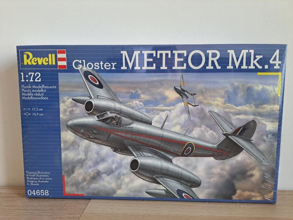 Revell 04658 - Revell Gloster Meteor MK.4 (1/72) Sealed, 1:72 tot 1:144, Revell, Nieuw, Ophalen of Verzenden