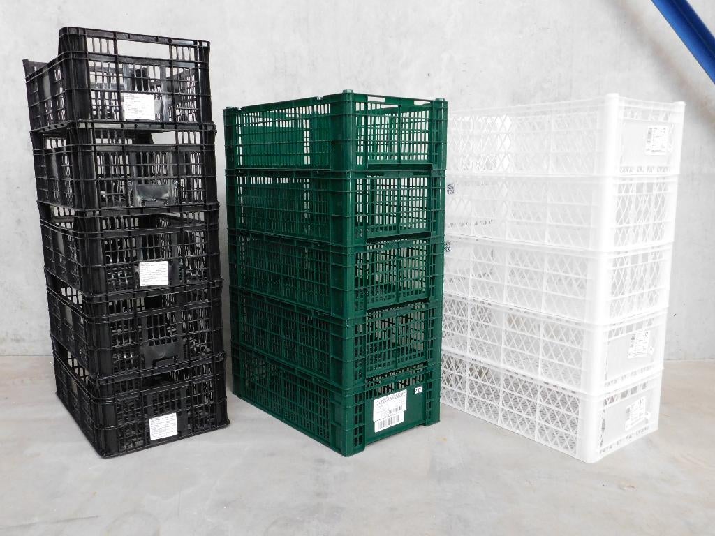 magazijnbakjes 50x30x15 cm – stapelbaar  vanaf 0,7€/stuk, Ophalen of Verzenden, Pelserbv, Info@pelser-bv.be, Pelserbv