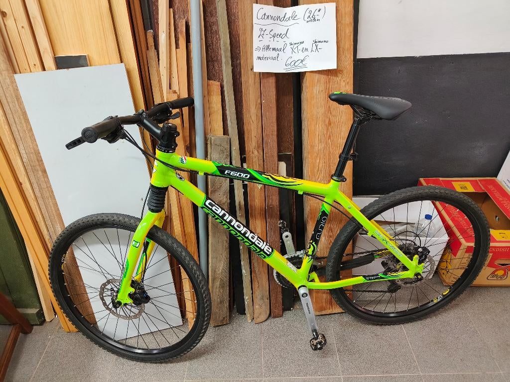 Cannondale met 26" wielen, Gebruikt, Hardtail, Heren, 45 tot 49 cm