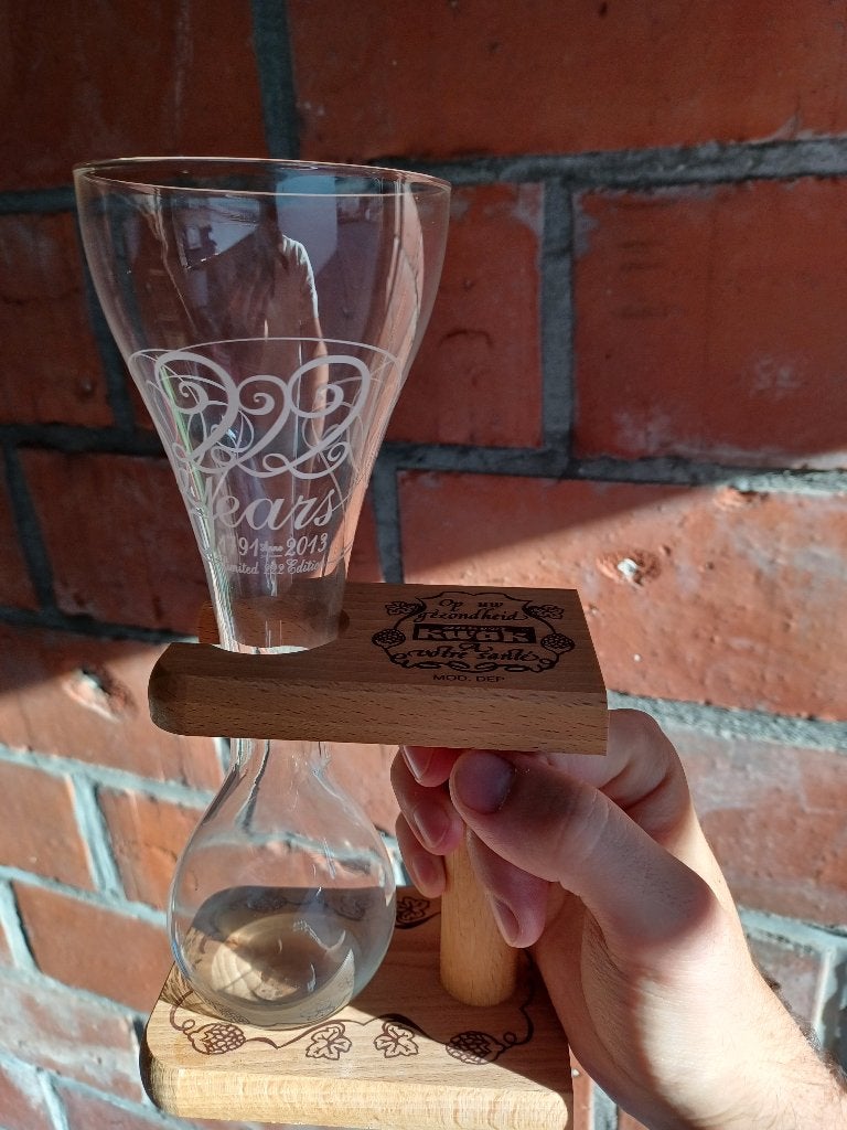 Bierglas Kwak 222, Verzamelen, Ophalen, Gebruikt, Bierglas