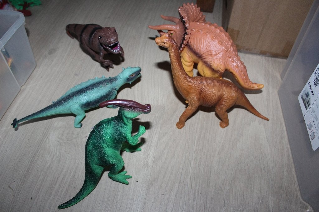 lot de dinosaures, Enlèvement, Utilisé
