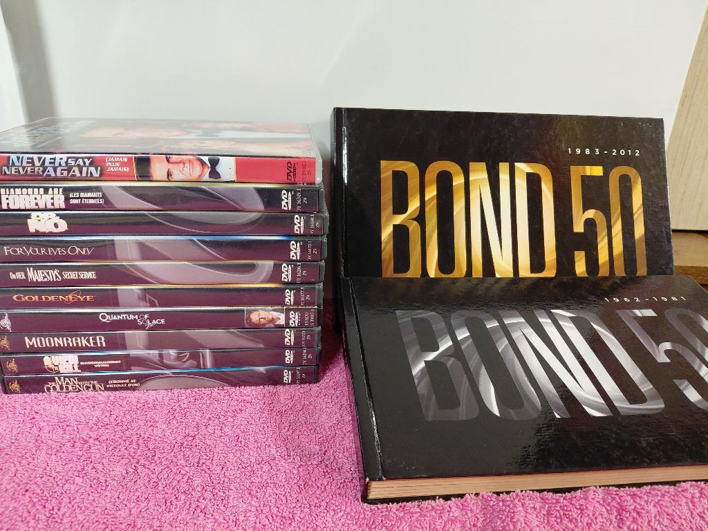 James Bond dvd collectie, Cd's en Dvd's, Alle leeftijden, Ophalen, Gebruikt, Actie