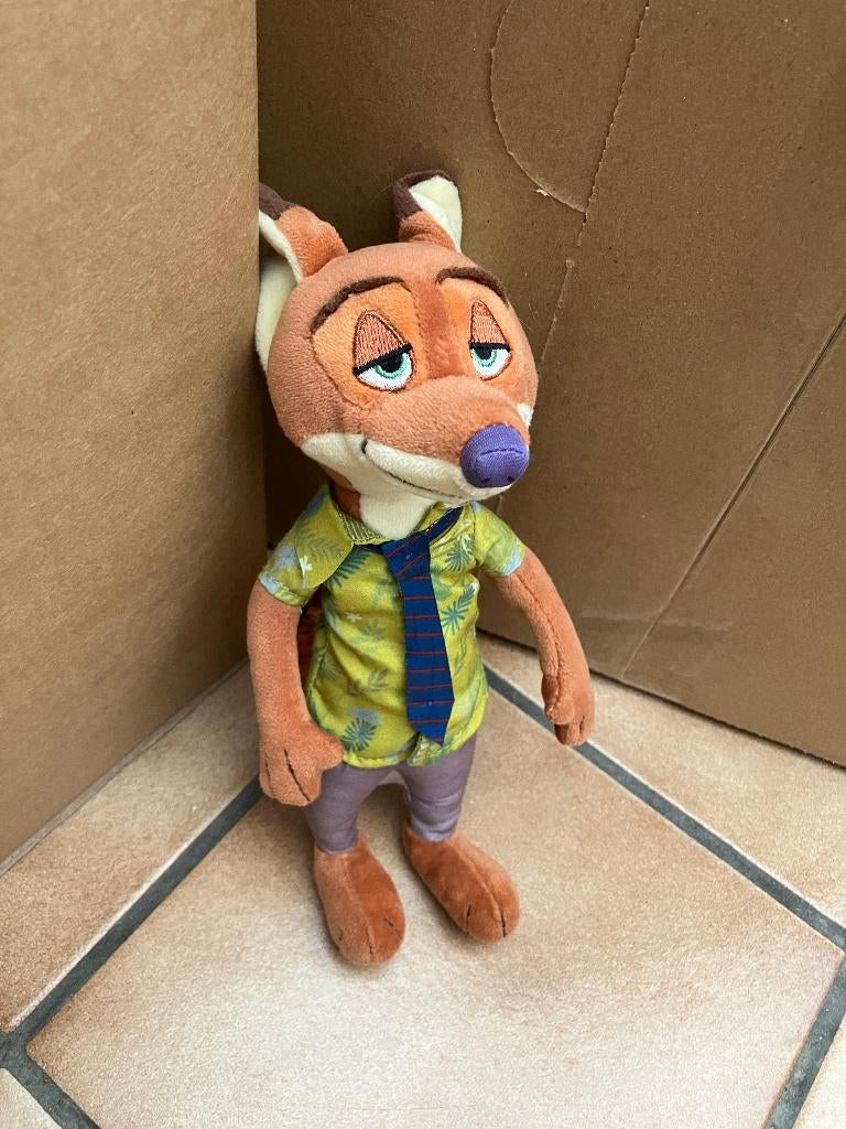 Disney knuffel Nick Wilde ( Zootropolis ), Verzamelen, Ophalen of Verzenden, Overige figuren, Knuffel