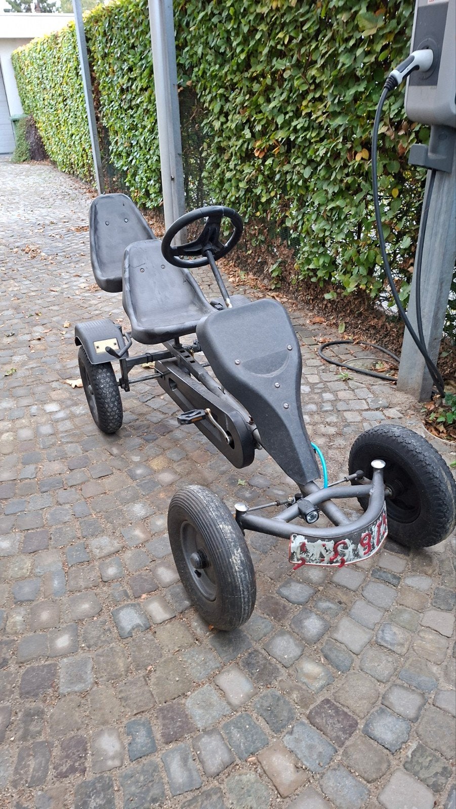 Super coole gokart skelter met tweezit, Kinderen en Baby's, Ophalen, Gebruikt, Overige merken, Duozit