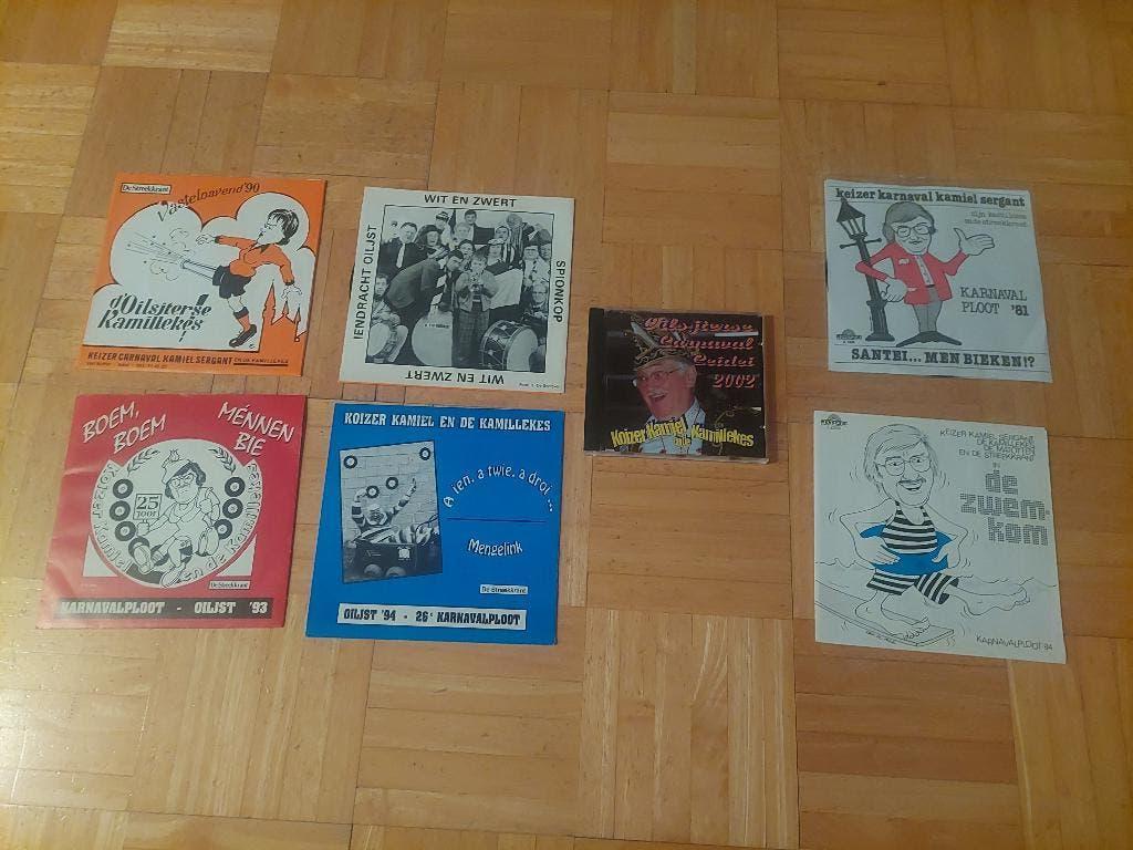 Carnavalsingles en CD Kamiel Sergant, Cd's en Dvd's, Ophalen, Zo goed als nieuw, Overige genres