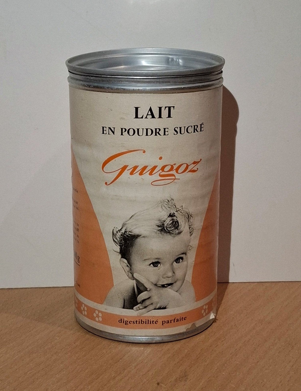 ancienne boîte de lait pour enfants Guigoz, Collections, Enlèvement ou Envoi