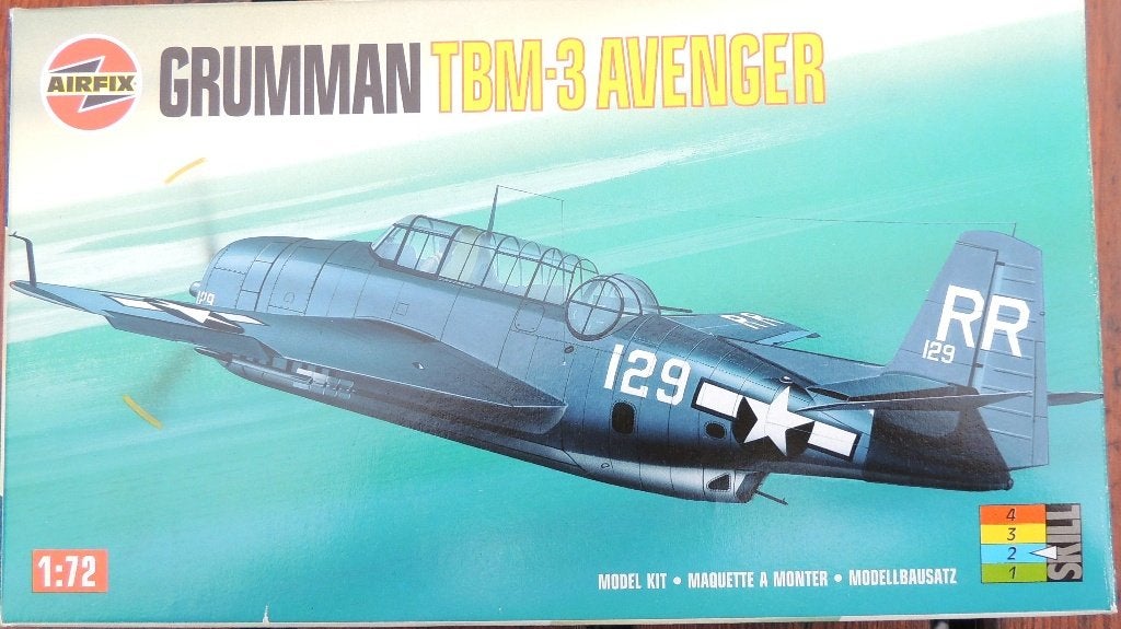 Grumman Avenger Airfix 1/72ième, Verzenden, Nieuw, 1:72 tot 1:144, Vliegtuig